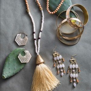 NEW Handmade Noonday Tassel Dune Fair Trade